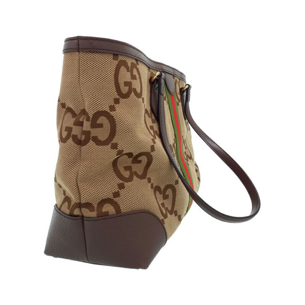 Gucci Jumbo Canvas camel ebony GG Tote brown Ophidia canvas Shopping